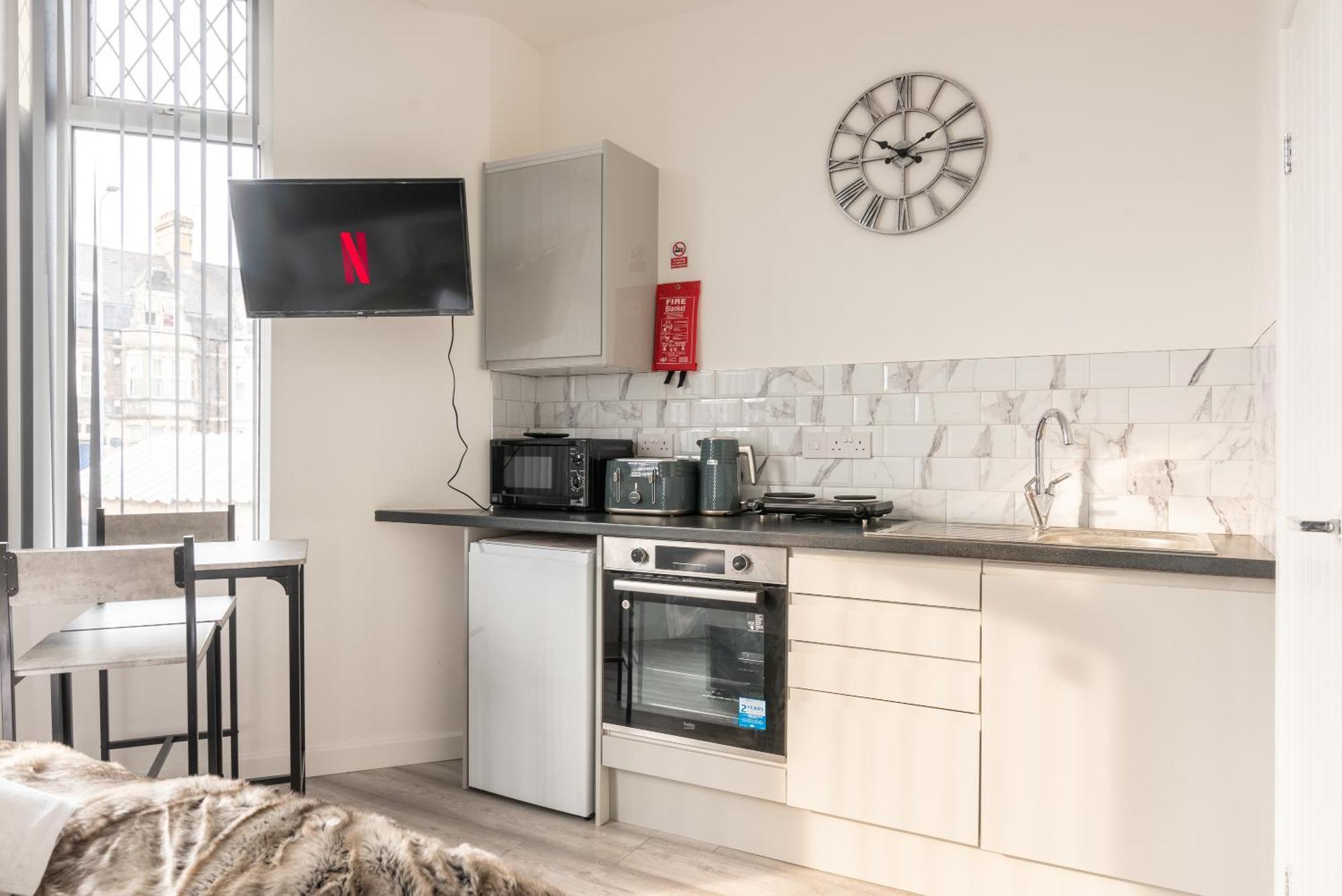 Cosy Cardiff Apartments - Garden Lounge Zewnętrze zdjęcie
